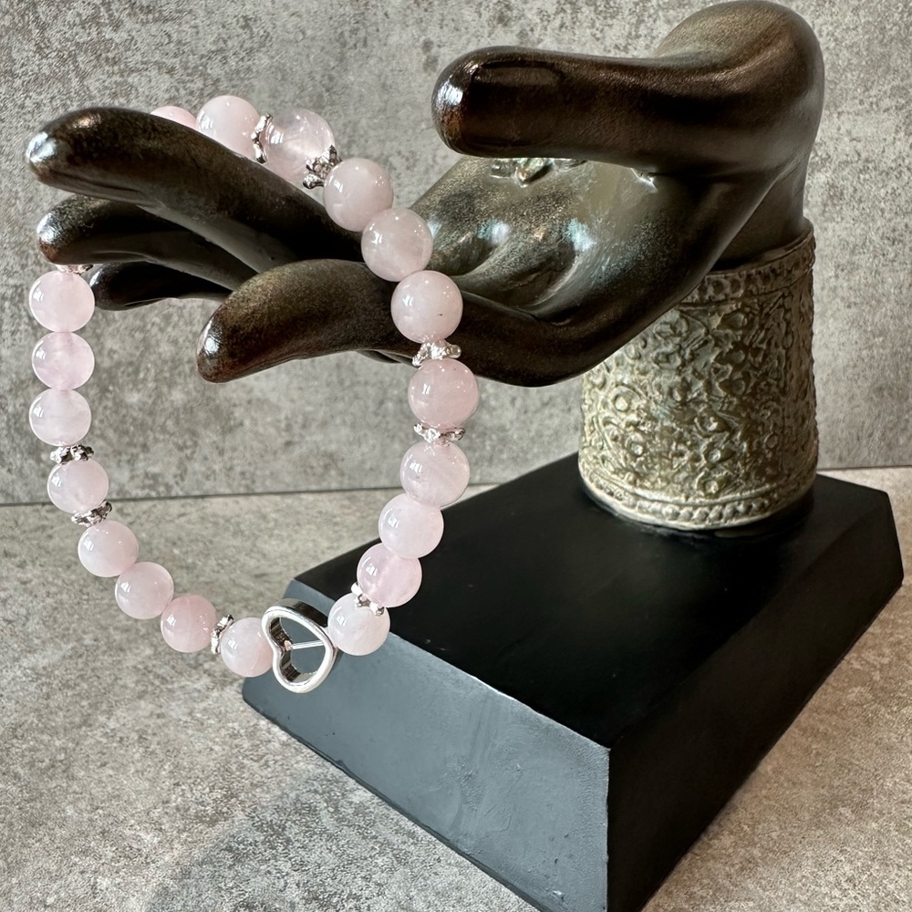 Rose Quartz Crystal Bracelet